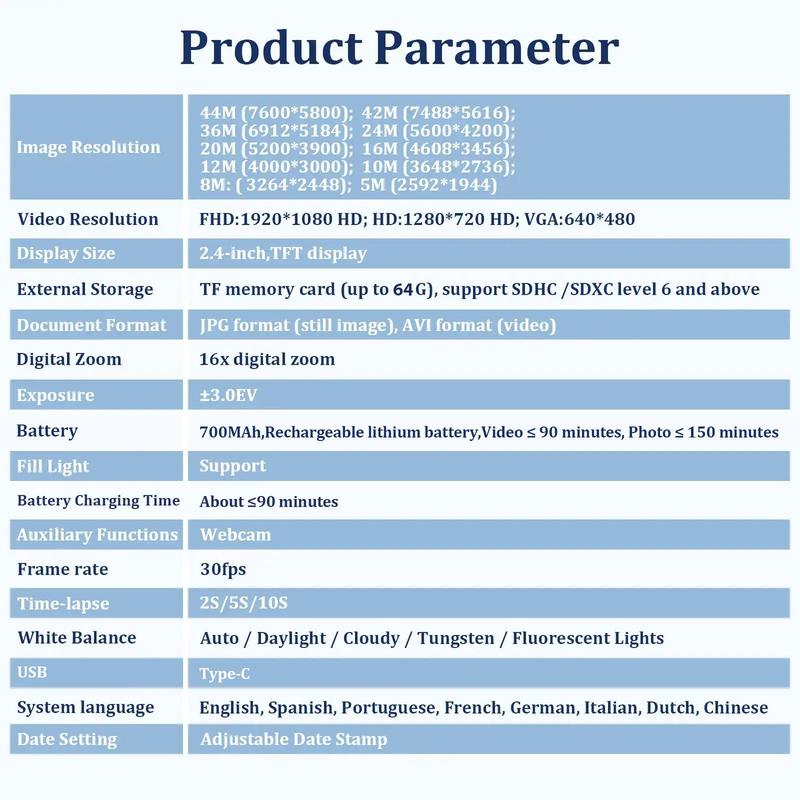 Mini HD Digital Camera